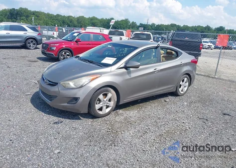 2013 Hyundai Elantra Gls/Limited из США, поврежденный, VIN 5NPDH4AE5DH288215